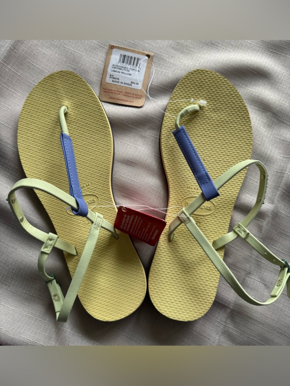 Women's Havaianas Rio Flip Flop T Strap style size 38